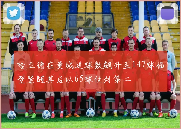 哈兰德在曼城进球数飙升至147球福登紧随其后以65球位列第二